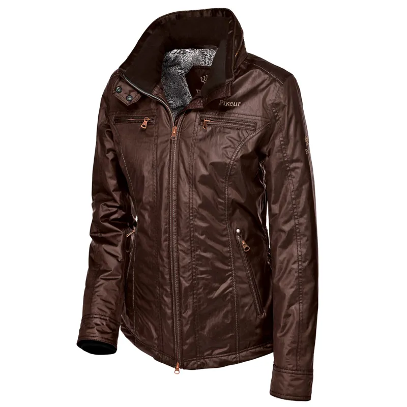 Pikeur  Nira Ladies Waterproof Jacket Premium Collection - Dark Copper